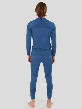 Fundango Seamless Baselayer Set férfi aláöltöző szett kék színben 3