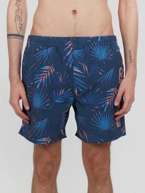 Fundango Bono Print Boardshorts férfi boardshort kék színben 1