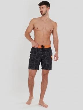 Fundango Salimu Boardshorts férfi boardshort fekete színben 3
