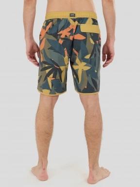 Fundango Neal Boardshorts férfi boardshort sárga színben 3