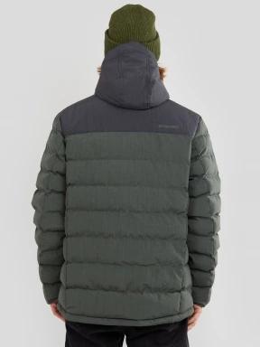 Fundango Passat Padded Jacket férfi steppelt átmeneti kabát zöld színben 3