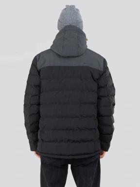 Fundango Passat Padded Jacket férfi steppelt átmeneti kabát szürke színben 3