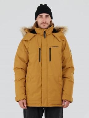 Fundango Spirit Parka Jacket férfi télikabát sárga színben 1