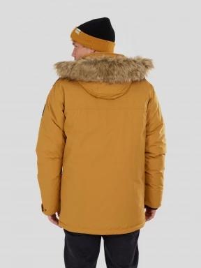 Fundango Spirit Parka Jacket férfi télikabát sárga színben 3