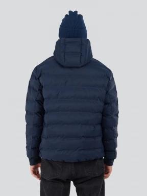 Fundango Patriot Padded Jacket férfi steppelt átmeneti kabát sötétkék színben 3