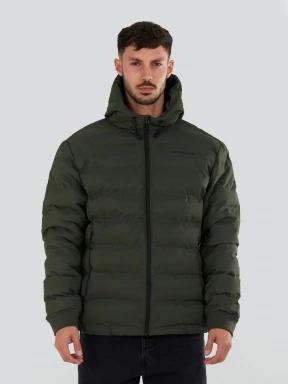 Fundango Patriot Padded Jacket férfi steppelt átmeneti kabát oliva színben 1
