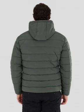 Fundango Hubble Padded Jacket férfi steppelt átmeneti kabát fekete színben 3