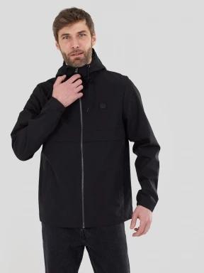 Fundango Clayton Casual Jacket férfi átmeneti kabát fekete színben 1