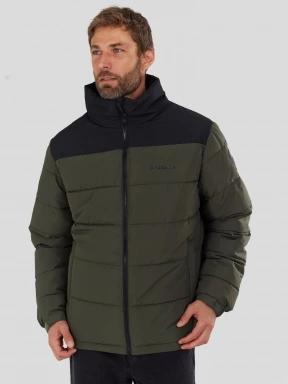 Fundango Winton Jacket férfi átmeneti kabát oliva színben 1