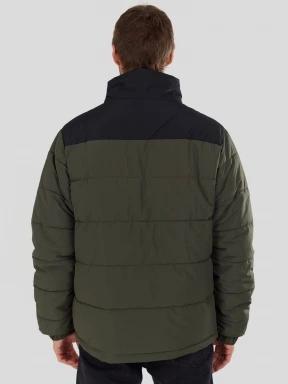 Fundango Winton Jacket férfi átmeneti kabát oliva színben 3