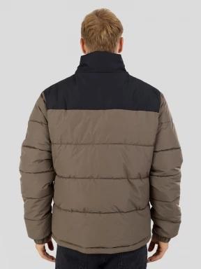 Fundango Winton Jacket férfi átmeneti kabát barna színben 3