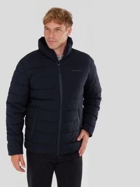 Fundango Arson Padded Jacket férfi steppelt átmeneti kabát sötétkék színben 1