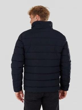 Fundango Arson Padded Jacket férfi steppelt átmeneti kabát sötétkék színben 3