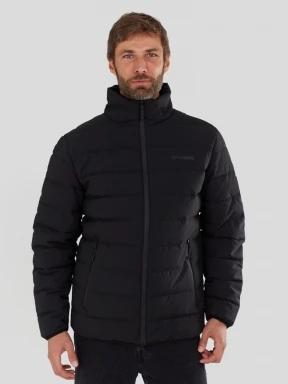 Fundango Arson Padded Jacket férfi steppelt átmeneti kabát fekete színben 1