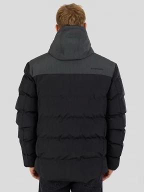 Fundango Passat II Padded Jacket férfi steppelt télikabát fekete színben 3