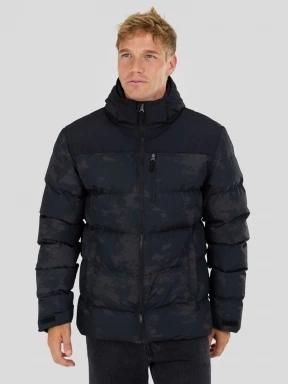 Fundango Passat II Padded Jacket férfi steppelt télikabát fekete színben 3
