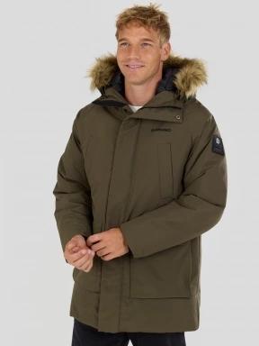 Fundango Spirit II Parka Jacket férfi télikabát oliva színben 1
