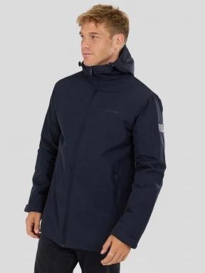 Fundango Millerton Jacket férfi átmeneti kabát sötétkék színben 1