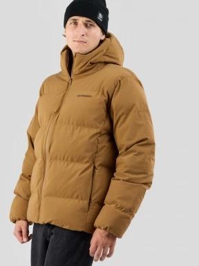 Fundango Newport Puffer Jacket férfi steppelt télikabát barna színben 1