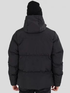 Fundango Ewan II Puffer Jacket férfi steppelt télikabát fekete színben 3