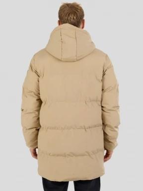 Fundango Nordvik Parka Jacket férfi steppelt télikabát sárga színben 3