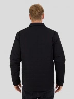 Fundango Grido Padded Shirt Jacket férfi ingkabát fekete színben 3