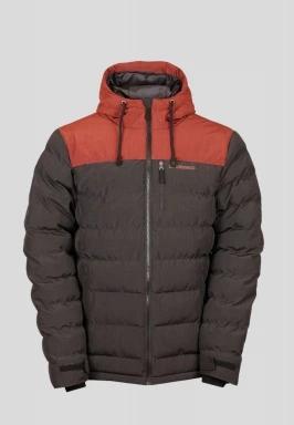 Fundango Passat Padded Jacket férfi utcai kabát barna színben 1