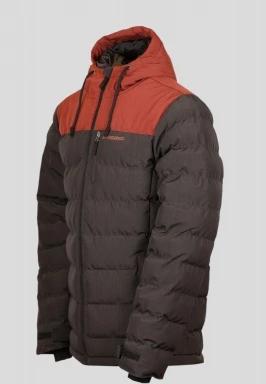 Fundango Passat Padded Jacket férfi utcai kabát barna színben 3