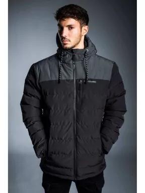Fundango PASSAT Padded Jacket férfi utcai kabát fekete színben 1