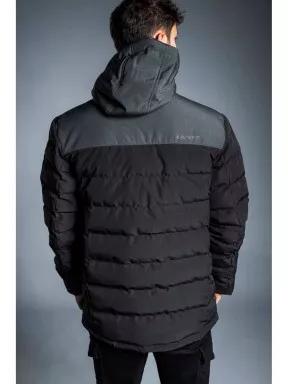 Fundango PASSAT Padded Jacket férfi utcai kabát fekete színben 3