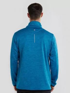 Fundango Jefferson Fleece Jacket férfi polár pulóver világoskék színben 3