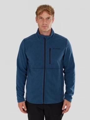 Fundango Jeffrey Fullzip Fleece férfi polár pulóver sötétkék színben 1