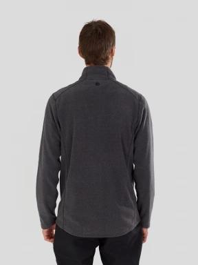 Fundango Jeffrey Fullzip Fleece férfi polár pulóver fekete színben 3