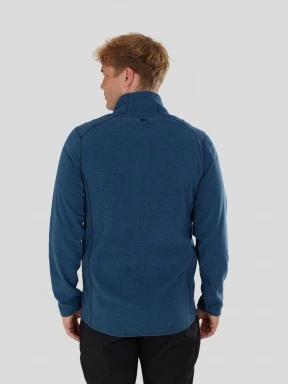 Fundango Jeffrey Fleece Jacket férfi polár pulóver sötétkék színben 3