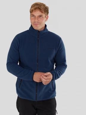 Fundango Nestor II Fleece Jacket férfi polár pulóver sötétkék színben 1