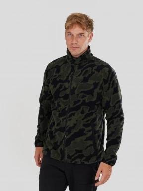 Fundango Nestor II Fleece Jacket férfi polár pulóver fekete színben 1