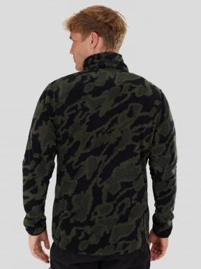 Fundango Nestor II Fleece Jacket férfi polár pulóver fekete színben 3
