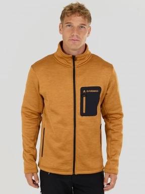 Fundango Revolution Fleece Jacket férfi polár pulóver narancssárga színben 1