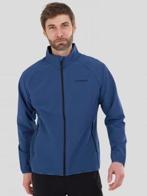 Fundango Ocean Hybrid Fleece férfi hibrid felső sötétkék színben 1