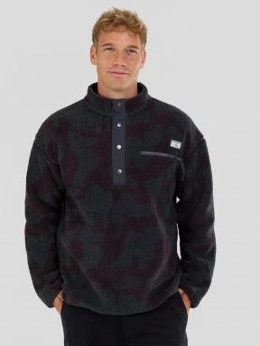 Fundango Phoenix Fleece Jacket férfi polár pulóver szürke színben 1