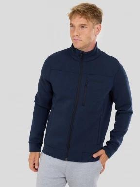 Fundango Soren Fleece Jacket férfi polár pulóver sötétkék színben 1