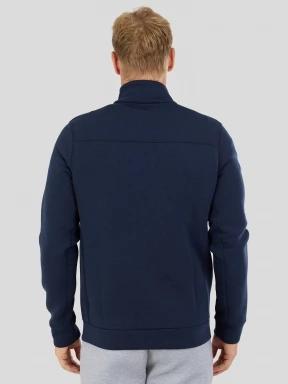 Fundango Soren Fleece Jacket férfi polár pulóver sötétkék színben 3