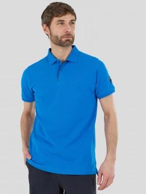 Fundango Insignia Poloshirt férfi galléros póló kék színben 1