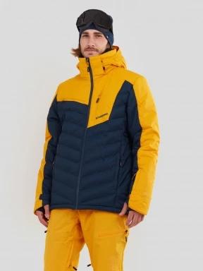 Fundango Willow Padded Jacket férfi síkabát narancssárga színben 1
