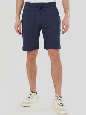 Fundango Delon Sweatshorts férfi tréning rövidnadrág sötétkék színben 1