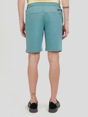 Fundango Delon Sweatshorts férfi tréning rövidnadrág zöld színben 3