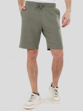 Fundango Delon Sweatshorts férfi tréning rövidnadrág zöld színben 1