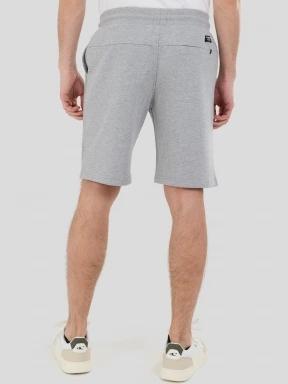 Fundango Delon Sweatshorts férfi tréning rövidnadrág szürke színben 3