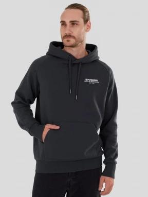 Fundango Talis Hooded Sweatshirt férfi kapucnis pulóver szürke színben 1