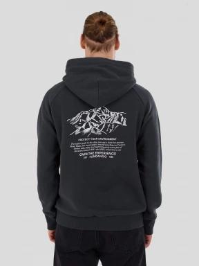 Fundango Talis Hooded Sweatshirt férfi kapucnis pulóver szürke színben 3
